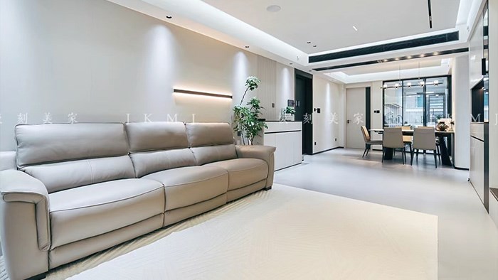 长沙玖洲和玺-173m²现代轻奢133m²现代奶油·湖南极刻美家全屋整装