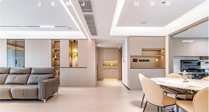 长沙建发玖洲和玺-176㎡意式极简·极刻美家全屋整装