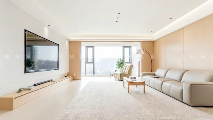 长沙-方正圆｜185m²现代原木风·极刻美家全屋整装