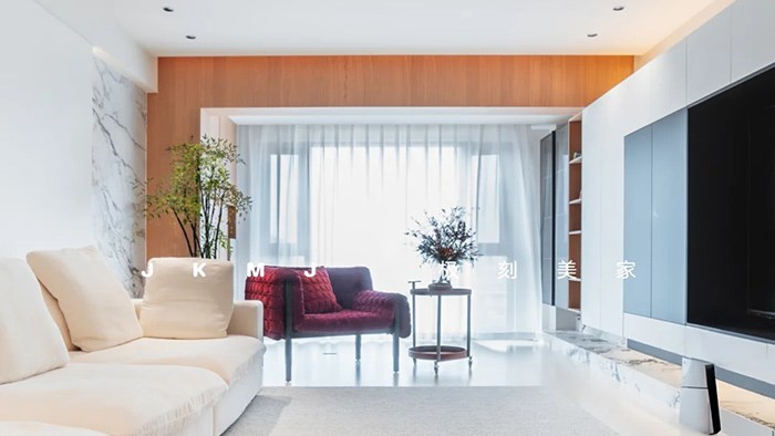 长沙辉煌时代·142㎡原木奶油-极刻美家