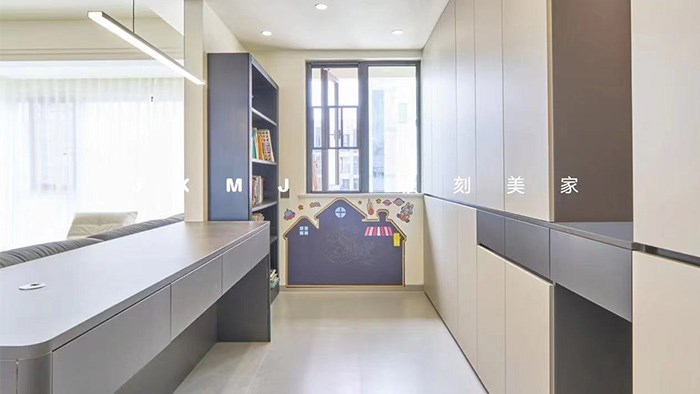 115㎡现代简约风格·极刻美家